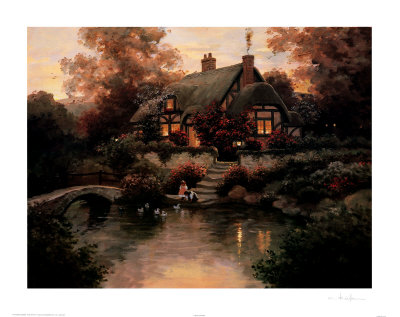 A Quiet Evening Print A Quiet Evening Print