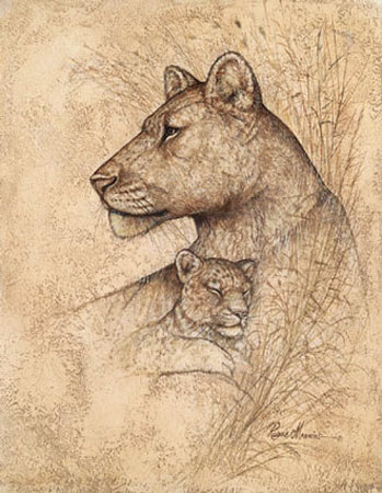 Maternal Protection Print Maternal Protection Print