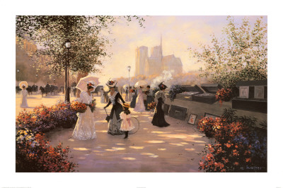 Pleasant Encounter Print Pleasant Encounter Print