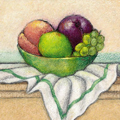 Fruit Bowl IV Print Fruit Bowl IV Print