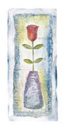 Tulip in Purple Panel Print Tulip in Purple Panel Print