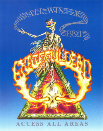 Grateful Dead Poster Card Grateful Dead Poster Card