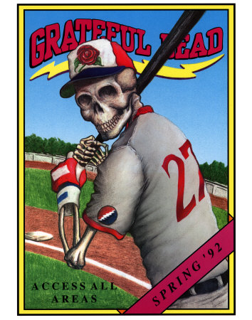 Grateful Dead Poster Card Grateful Dead Poster Card