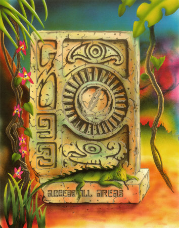 Grateful Dead Poster Card Grateful Dead Poster Card
