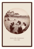 Children on Beach Hotel del