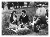 Vespa Piaggio Romance on the Grass