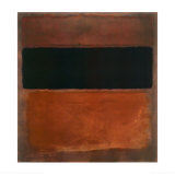 No 10  Brown  Black  Sienna on Dark Wine  c1963