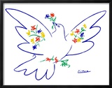 Dove of Peace  Blue