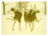 Snow Women Modern Dance
