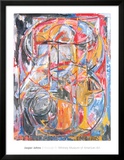 "0 through 9, 1961" Pre-made-framed Framed Art Print