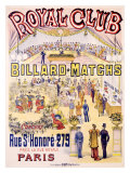 Royal Club Billard Matches  Paris