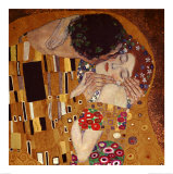 The Kiss  c1907 (detail)