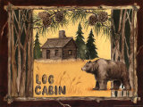 Log Cabin Bear