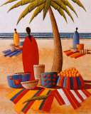 Le marche de la plage