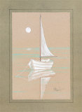 White Sailboat