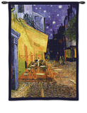 The Café Terrace on the Place du Forum  Arles  at Night  c1888