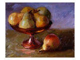 Pears and Copper Dish