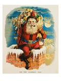 On the Chimney Top Book of Santa Claus