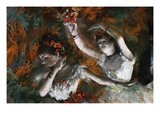 Detail of Ballerinas from The Rehearsal