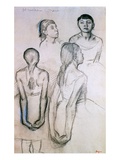 Four Studies of Dancers