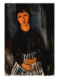 Servant with Striped Apron