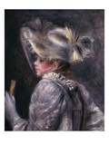 Woman with White Hat