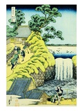The Aoigaoka Falls in the Eastern Capital  from the Series A Journey to the Waterfalls of All the P