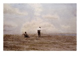 Tending the Fishing Nets by Thomas Eakins