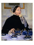 Lady at the Tea Table