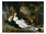 Mary Hall in the Character of Una