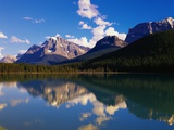 Mountains Reflecting in Lake