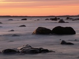 Erratics at Sunset
