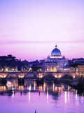 Sant'Angelo Bridge over Tiber River