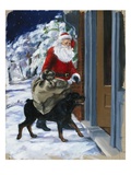 Carl Helping Santa Claus from Carl's Christmas