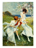 A Spring Day by the Seashore