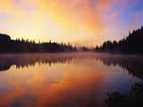 Mist over Lake at Dawn