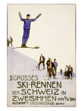 Rennen Der Schweiz  Ski