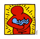 Mother Holding Baby  1986