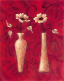 Happy Flowers Red IV