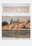 The Gates  Project for Central Park  Collage