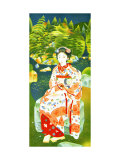 Japanese Woman in Kimono