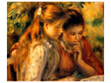 Two Girls Reading