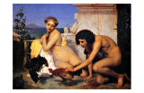 Young Greeks at a Cock Fight