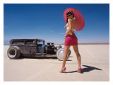 Pin-Up Girl: Salt Flat Rat Rod