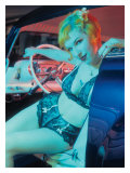 Pin-Up Girl: Blue Velvet