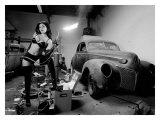 Pin-Up Girl: Rat Rod Blow Torch
