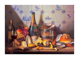 Delft Tiles and Fine Champagne