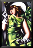 Jeune Fille Vert