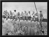 New York Construction Workers Lunching on a Crossbeam