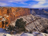 Snowy Canyon from Dead Horse Point